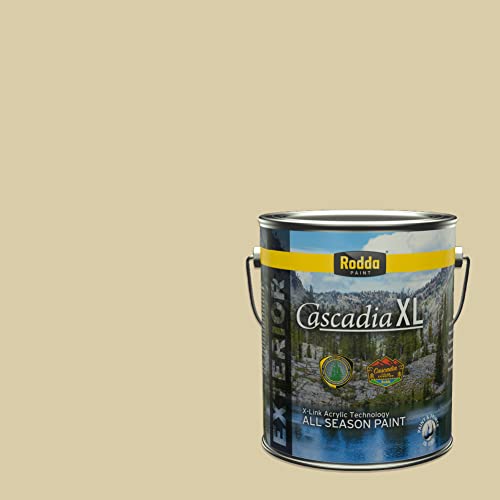 Rodda Paint CASCADIA XL Exterior Velvet Paint & Primer in One, 1-Gallon, Gabriel's Light