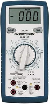 B&K Precision 2707B Manual Ranging True RMS Tool Kit Digital Multimeter
