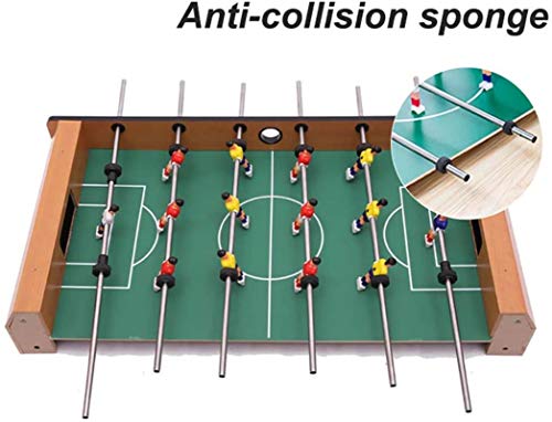 KHYTEBV Mini-Tischfußballspiele für Kinder, tragbarer Fußballtisch mit Bällen, lustiges Freizeit-Tischfußballspiel für den Familienabend – Bild 4