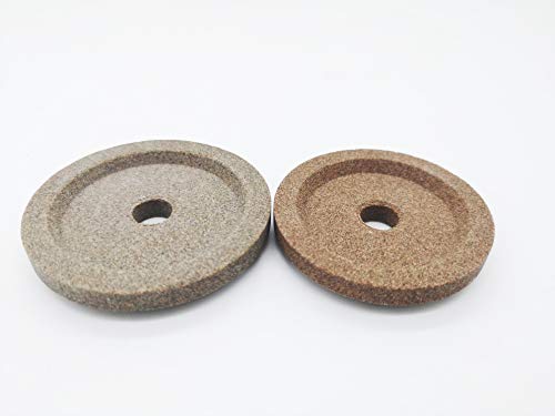 COPPIA MOLE SMERIGLIO AFFILATOIO AFFILA LAMA 50-8-8 GC con 45-8-8 FC Made in Italy