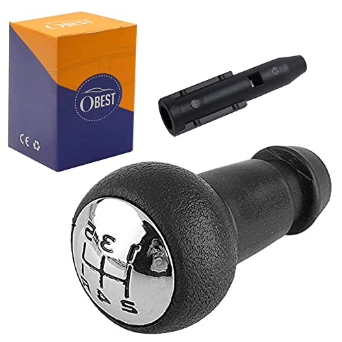OBEST Pomo de Palanca de Cambio para Peugeot 306 406 206 207 307 309 106 205 206...
