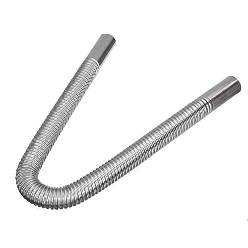 OWSOO Aquecedor a ar a diesel para estacionamento de carros 600 mm Kit de silenciador de silenciador
