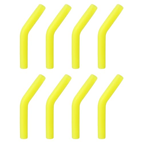 uxcell 8 piezas puntas de silicona para pitillos miniatura 1
