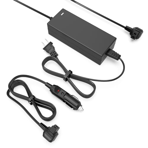 Image of AC/DC Car Refrigerator Power Cord Compatible with Alpicool, Bodega, Euhomy, BougeRV, ARB, ICECO, Setpower, JoyTutus for Most 12V/24V Portable Car Fridge