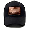 Best Dad Ever American Flag Hat Dad Hat Fathers Day Birthday Gifts for Dad Papa from Daughter Son Black Cap