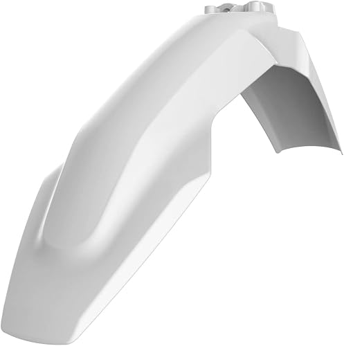 Polisport Front Fender (WHITE) For 19-23 HUSQVARNA TE300i