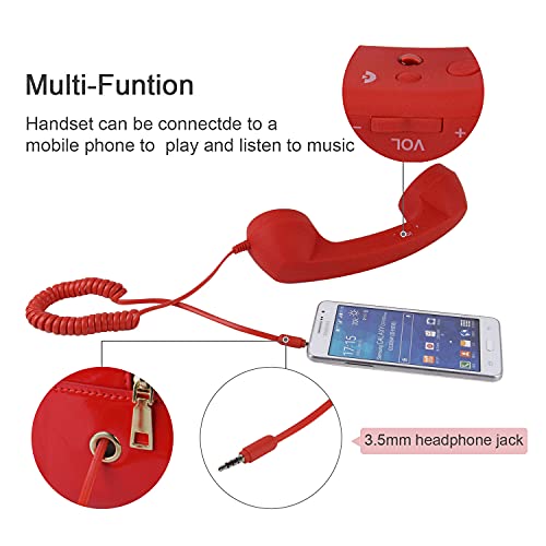 Bolso Divertido Teléfono para Mujer Color Rosa miniatura 5