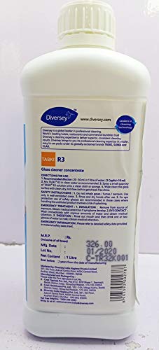 Image of Taski R3 Glass cleaner concentrate 1ltr. By Featherlady