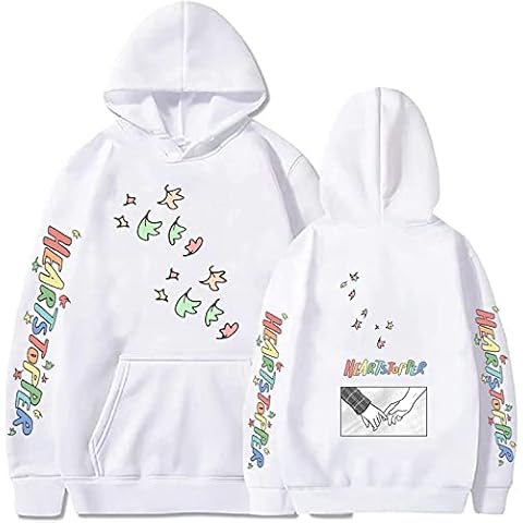 OUHZNUX Romance Tv Series Heartstopper Hoodie Men Printed Sweatshirts Tops Boys Girls Unisex Pullover Streetwear Tops XXS-3XL Cover