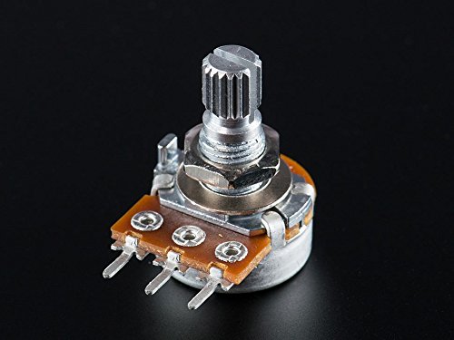 Adafruit Panel Mount 10K Potentiometer (Breadboard Friendly) [ADA562]