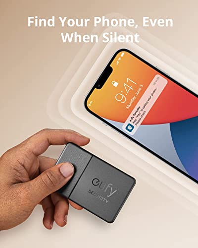 Eufy Security T87B2011 By Anker Smarttrack Card (Black, 1-Pack), Works With Apple Find My (Ios Only), Wallet Tracker thumb #4