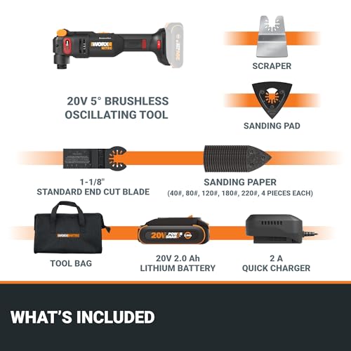 WORX 20V AntiVibe Sonicrafter