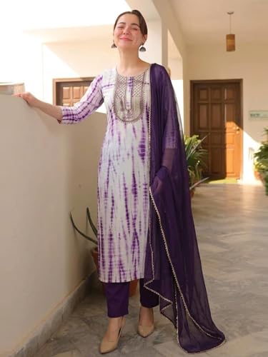 Image of ANNI Designer Women Kurta with Pant & Dupatta