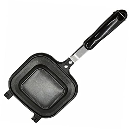 GRIRIW Asa Tostada De Pan Sándwich Fondo Plano Sartén De Doble Cara