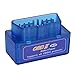 Price comparison product image Yizhet Mini Bluetooth OBD2 Scanner OBD2 OBD II V1.5 Android Bluetooth Car Scanner Diagnostic Tool Scanner Adapter Scan Code Reader Tester (Blue OBD2)
