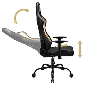 SUBSONIC Lord of The Ring - Official Ergonomic Gamer Chair Adjustable Back and Armrests - Adolescent and Adult Gaming Chair Size L SUBSONIC Lord of The Ring Official Ergonomic Gamer Chair Adjustable Back and Armrests Adolescent and Adult Gaming Chair Size L