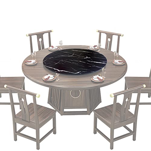 Grand Plateau Tournant 60/80cm Lazy Susan Plateau Rotatif En Bois Rond, 360° Plateau Rotatif D'affichage, Pour Table À Manger, Rond Plaque De Service Rotatif, Roulement Silencieux ( Color : G , Size :