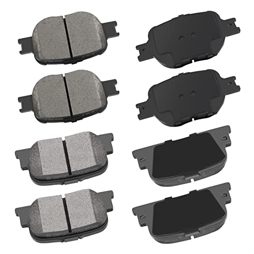 cciyu D817 D835 Ceramic Front Rear Brake Pad Set Fit For 2005-2010 For Scion tC