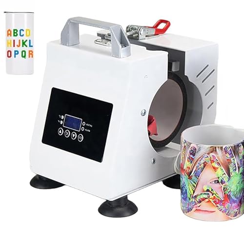 Prensa térmica para tazas 11oz con control de tiempo y temperatura miniatura 1