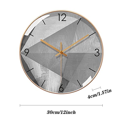 Horloge murale numérique silencieuse moderne et pendule décorative