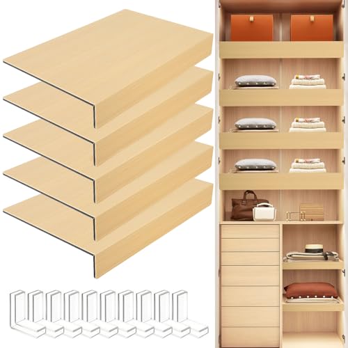 FAHKNS 5 Pcs Foamed PVC Wire Rack Covers, 30