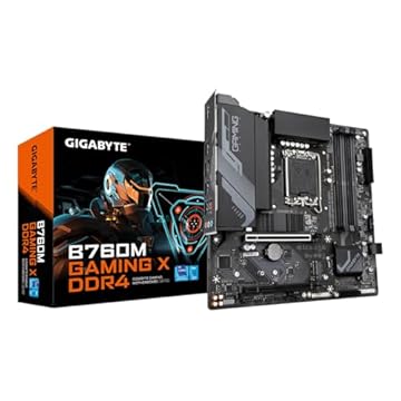 Placa Mãe Gigabyte B760M GAMING X DDR4 (LGA 1700/4xDDR4/HDMI/DP/M.2/USB 3.2)