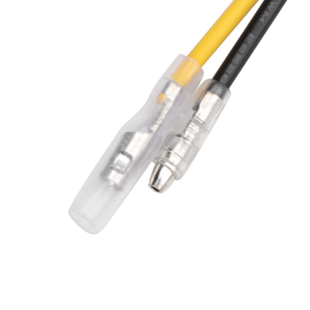 Fydun Decodificador LED de Motocicleta, 4PCS 12V-24V 20W Resistencias de Carga para Luces Intermitentes, Soluciona Intermitentes Que Parpadean Rápido, para Motocicletas y Autos