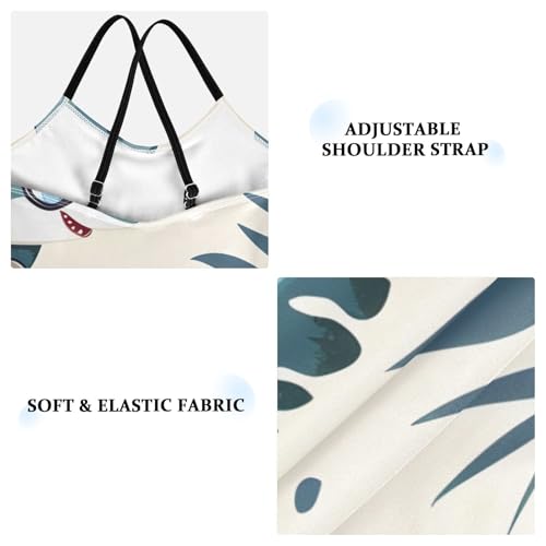 senya Girls Swimsuits Sharks Skateboard One-Piece Swimwear Quick Dry Girls Bathing Suits for 3 Years Old3