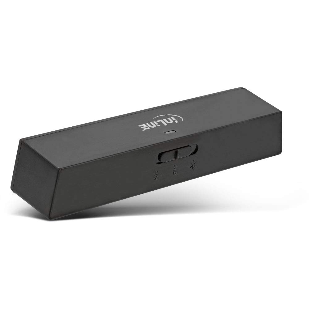 InLine® Ricetrasmettitore audio Bluetooth, trasmettitore/ricevitore, BT 5.0, aptX LL, jack + Toslink 99151I
