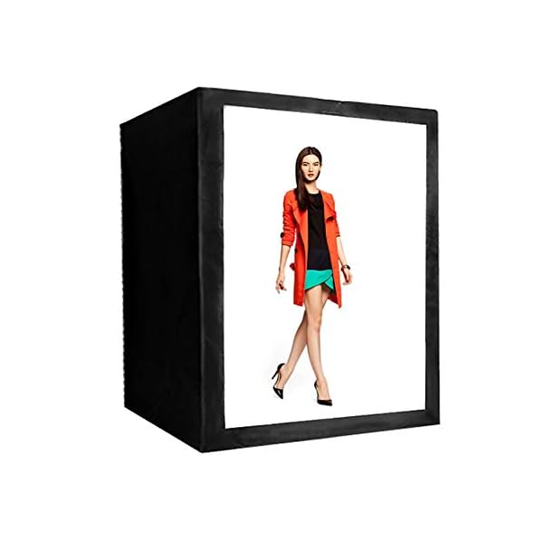 MMFXUE Leuchtkasten Tragbare Faltbare Studiobox ， Leuchtkasten Fotostudio Tragbare Faltbare ， Fotozelt Mit Beleuchtung…