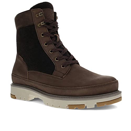 Levi's Botines casuales para hombre, Marrón oscuro, 42 EU
