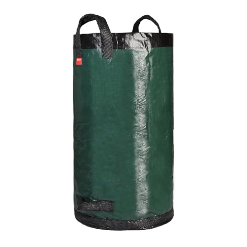 Gartenabfallsack Profi M 120 Liter – Reißfester Laubsack mit verstärktem Boden & umlaufendem Gurt – für Gartenabfälle, Laub und Grünschnitt – Gartensack faltbar & kompakt Gartenabfallsack Profi M 120 Liter – Reißfester Laubsack mit verstärktem Boden & umlaufendem Gurt – für Gartenabfälle, Laub und Grünschnitt – Gartensack faltbar & kompakt