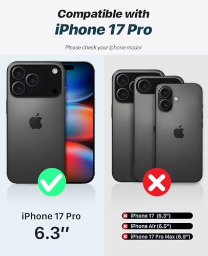 Housse iPhone 17 Pro antichoc 2-en-1 protégeant vos cartes OCASE