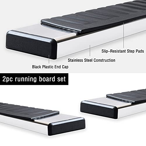 Image of COMNOVA 6 Inch Running Boards for 2015-2026 Chevy Colorado /Canyon Crew Cab