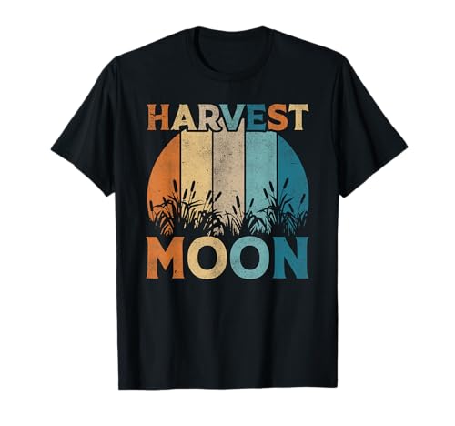 Vintage Harvest Moon Shirts, Mens Womens Autumn Fall T-Shirt