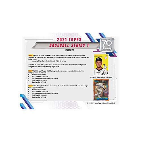 Topps 2021 Series 1 Baseball Blaster Box #TOP4