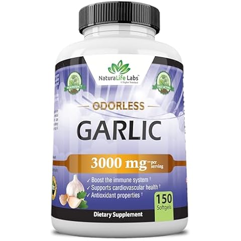 Odorless Pure Garlic Softgels Cover