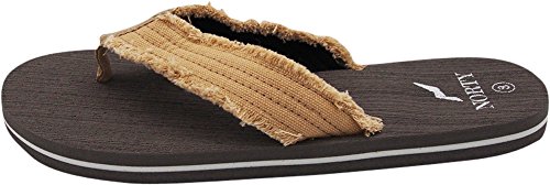 NORTY - Men's Lightweight Thong Flip Flop Sandal for Everyday, Beach or Pool - Runs 1/2 Size Small2
