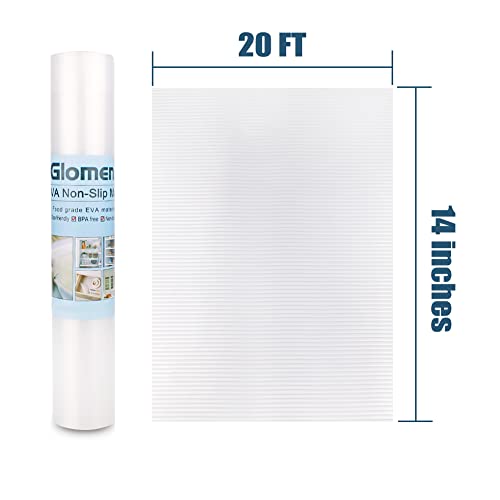 Image of Shelf Liner, Non-Slip Cabinet Liner, Washable Oil-Proof for Kitchen Cabinet, Shelves, Refrigerator, Storage, Desks, 14 Inches x 20 FT, Non Adhesive Drawers Liner (14 Inches x 20 FT)