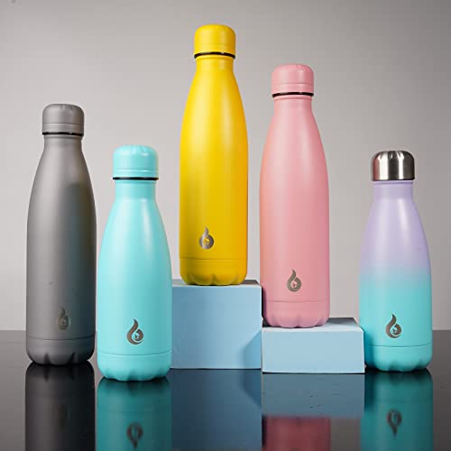 Image of BJPKPK Water Bottles Stainless Steel Insulated Bottle 12oz Small Water Bottles For Travel,Red