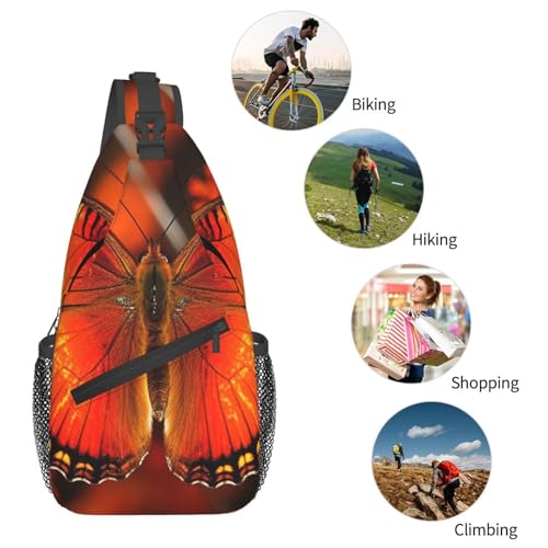 Morrales Small Sling para senderismo color negro miniatura 6