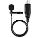 Produktbild USB Mikrofon, Gyvazla Omnidirektionaler Kondensator Lavalier Clip On Mic für Computer, Laptop, Podcast, Interviews, Netzwerksingen, Skype, MSN, Audio Video Recording [Plug & Play]