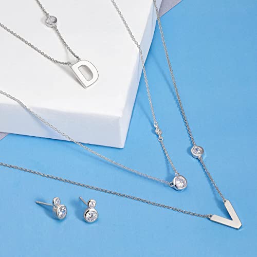 Silpada 'Marvel Me' Cubic Zirconia Stud Earrings In Sterling Silver #TOP4