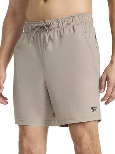 Reebok Men's Pace Training 7” Short, Standard Fit, Lightweight