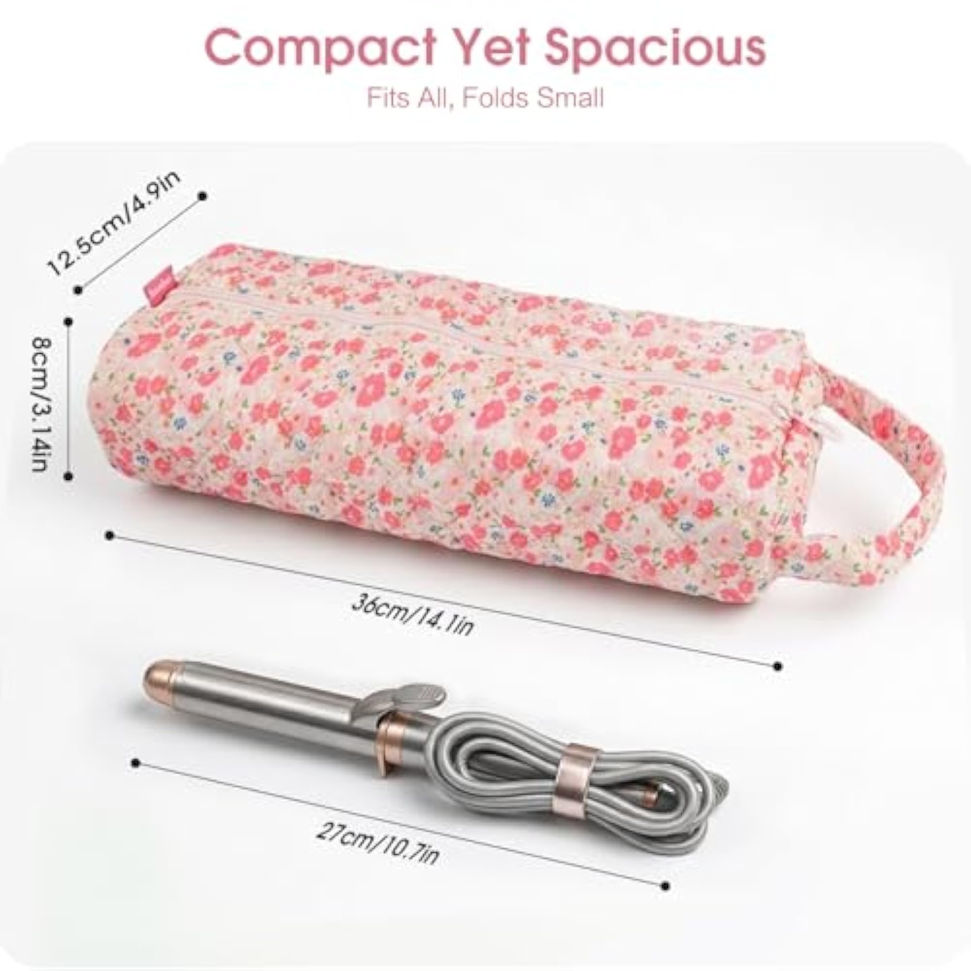 Hair Tools Organizer Bag, Portable Travel Case