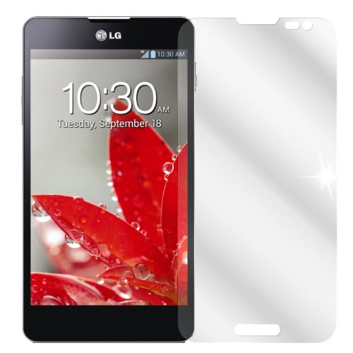 dipos I 2X Protection ecrán Compatible avec LG Optimus G Pro Films de Protection d'écran Transparent