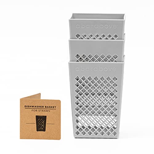 A Bar Above Dishwasher Basket for Reusable Straws and Small