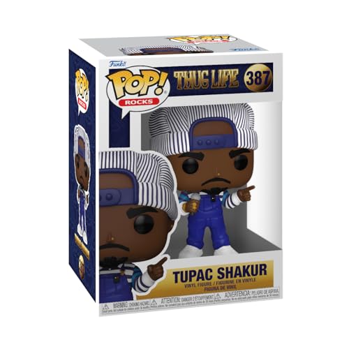 Funko POP! Rocks: Tupac 90's - Collectable Vinyl Figure - Gift Idea - Official Merchandise - for Kids & Adults - Music Fans - Model Figure for Collectors and Display