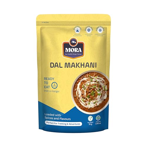 Mora Cheesy Paneer - Ready To Eat Premium Freeze Dried Instant Meal, Microwavable, Effortless Cooking, Gluten-free, Plant-based, High Protein, Emergency Food, Vegan