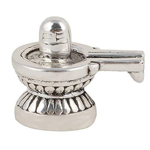 DHRUVS COLLECTION 999 Silver Lord Shiva Shivji Mahakal Shivling f...